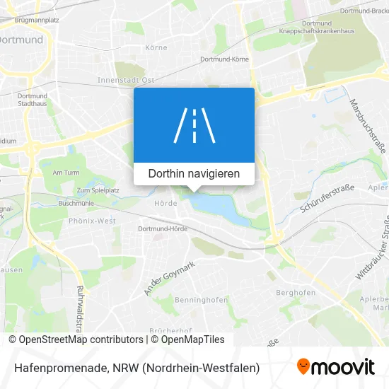 Hafenpromenade Karte