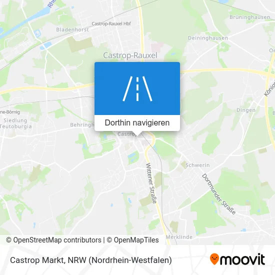 Castrop Markt Karte
