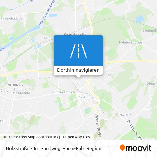 Holzstraße / Im Sandweg Karte