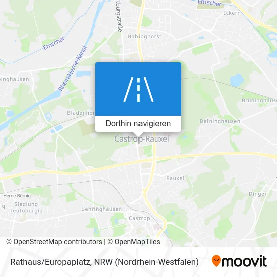 Rathaus/Europaplatz Karte