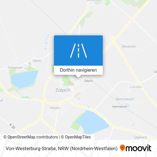 Von-Westerburg-Straße Karte