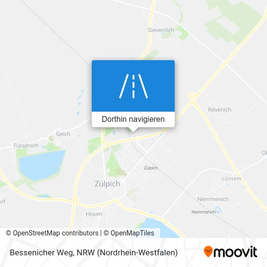 Bessenicher Weg Karte