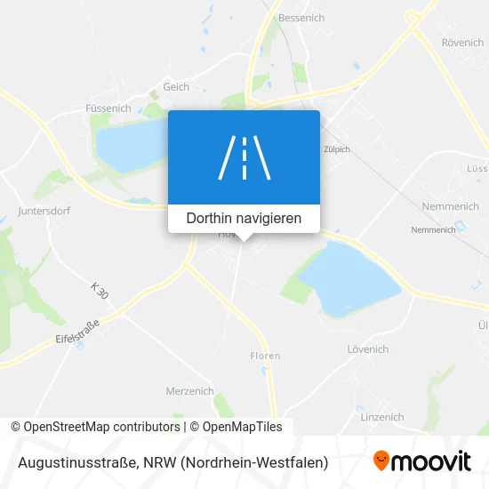 Augustinusstraße Karte