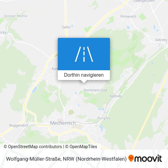 Wolfgang-Müller-Straße Karte