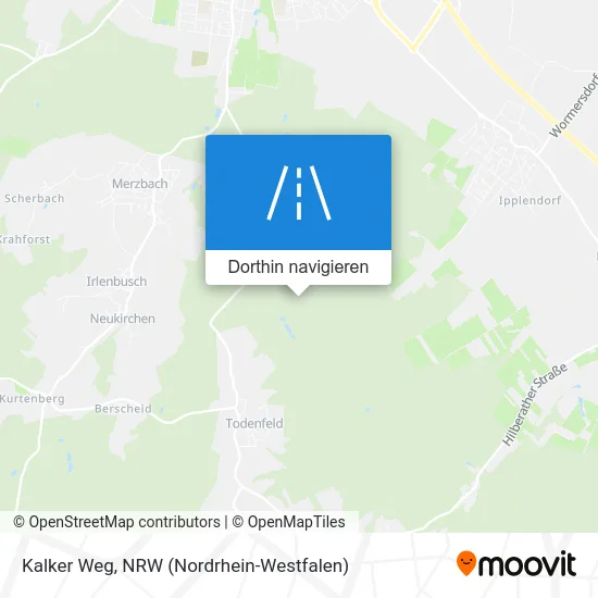Kalker Weg Karte