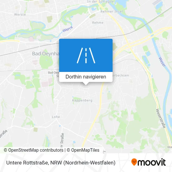 Untere Rottstraße Karte