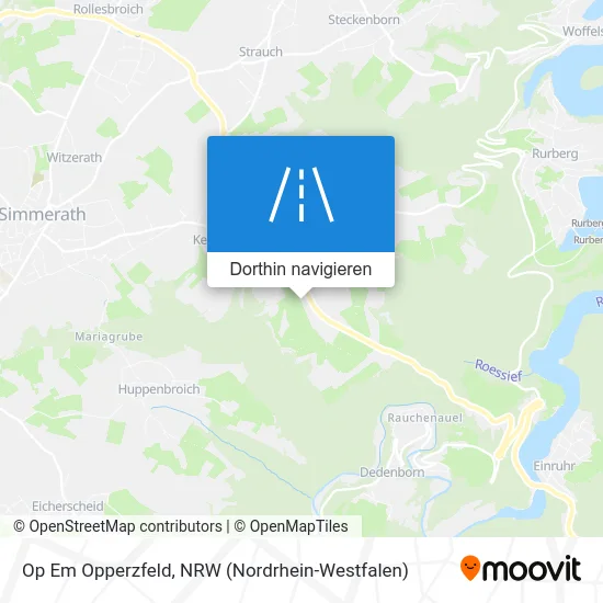 Op Em Opperzfeld Karte