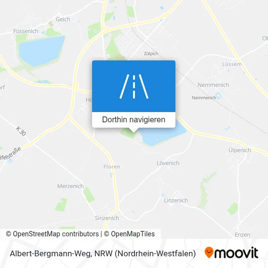 Albert-Bergmann-Weg Karte