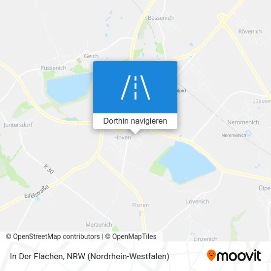 In Der Flachen Karte