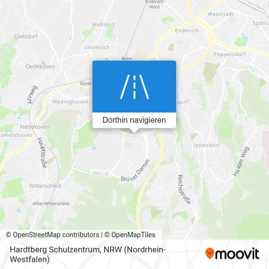 Hardtberg Schulzentrum Karte
