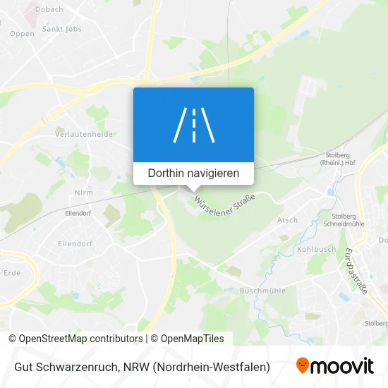 Gut Schwarzenruch Karte