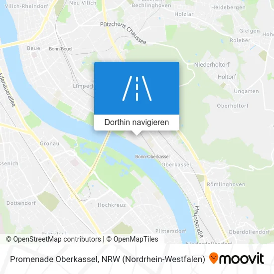 Promenade Oberkassel Karte