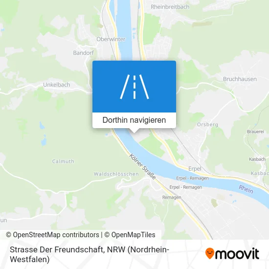 Strasse Der Freundschaft Karte