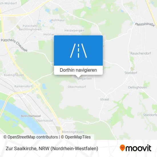 Zur Saalkirche Karte