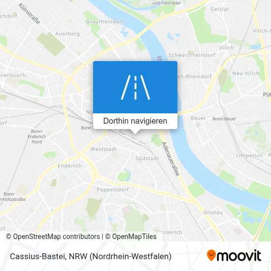 Cassius-Bastei Karte