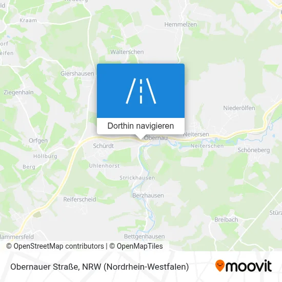 Obernauer Straße Karte