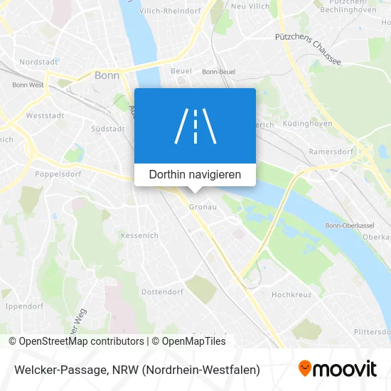 Welcker-Passage Karte