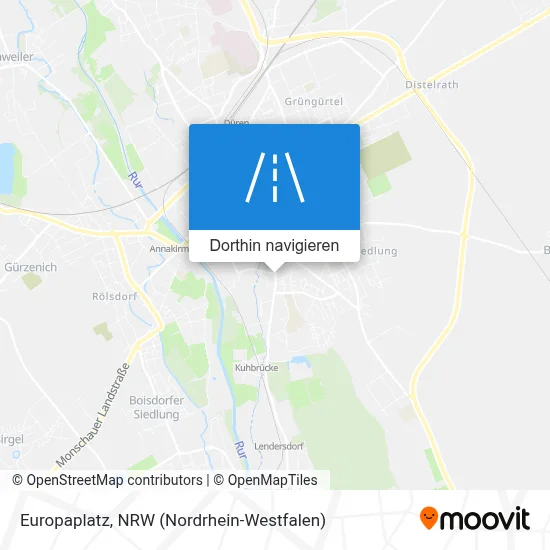 Europaplatz Karte