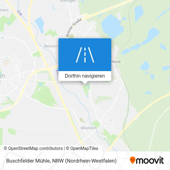 Buschfelder Mühle Karte