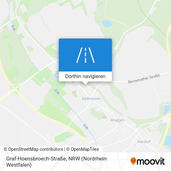 Graf-Hoensbroech-Straße Karte