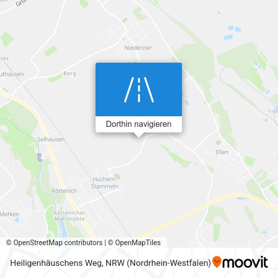 Heiligenhäuschens Weg Karte