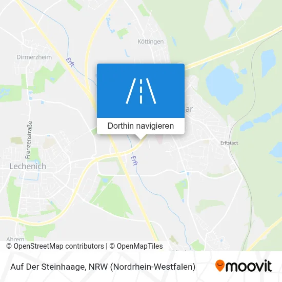Auf Der Steinhaage Karte