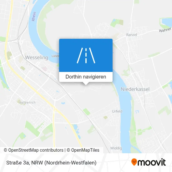 Straße 3a Karte