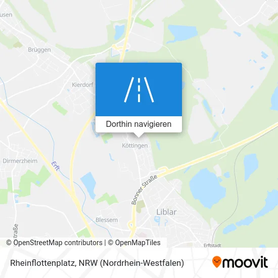 Rheinflottenplatz Karte