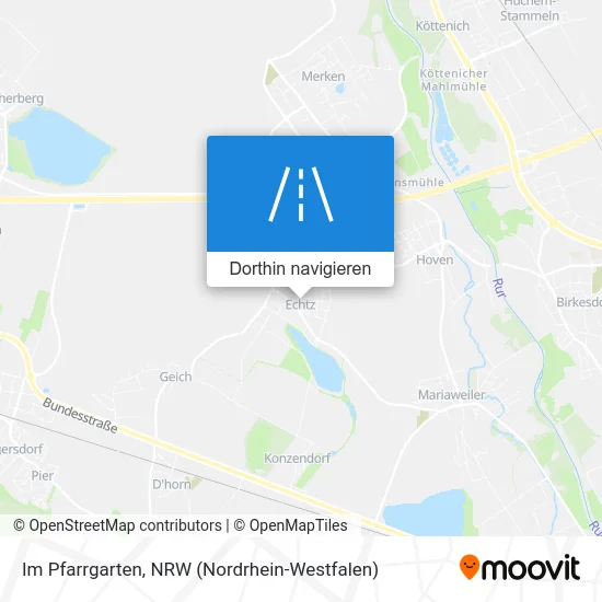 Im Pfarrgarten Karte