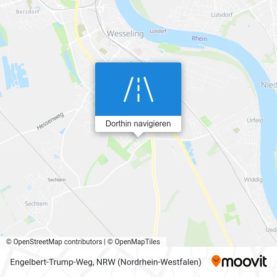 Engelbert-Trump-Weg Karte