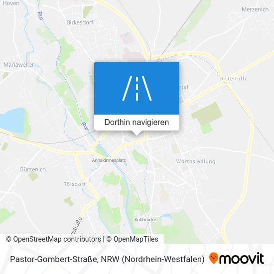 Pastor-Gombert-Straße Karte