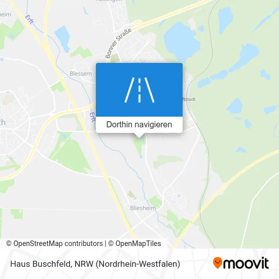 Haus Buschfeld Karte