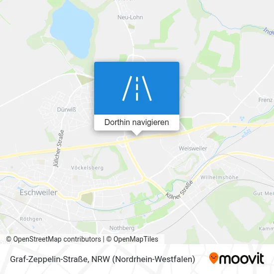 Graf-Zeppelin-Straße Karte