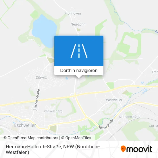 Hermann-Hollerith-Straße Karte