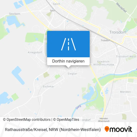 Rathausstraße/Kreisel Karte