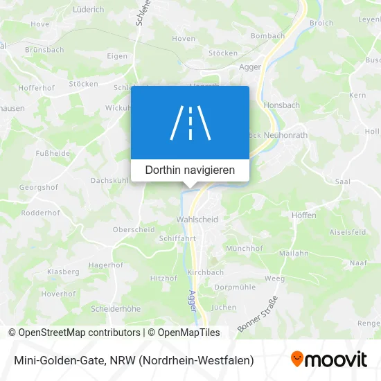 Mini-Golden-Gate Karte