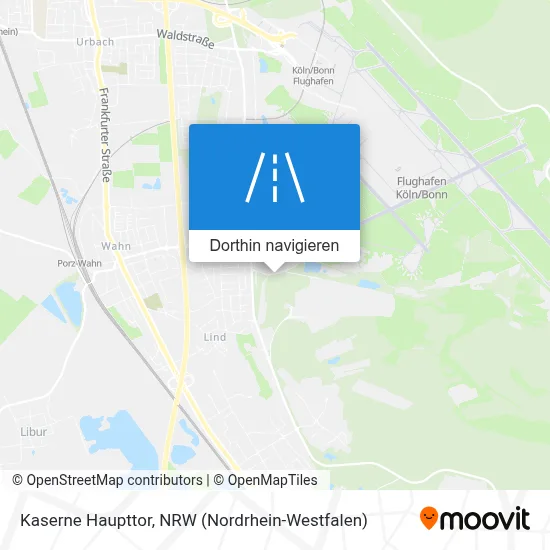 Kaserne Haupttor Karte