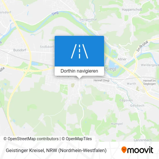 Geistinger Kreisel Karte