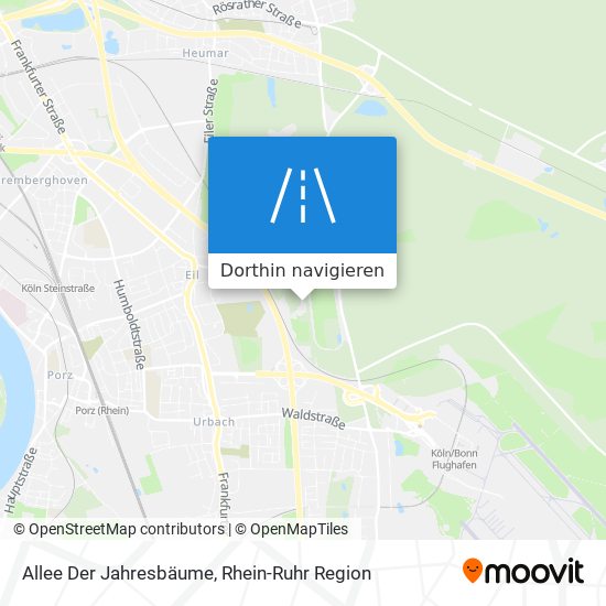 Allee Der Jahresbäume Karte