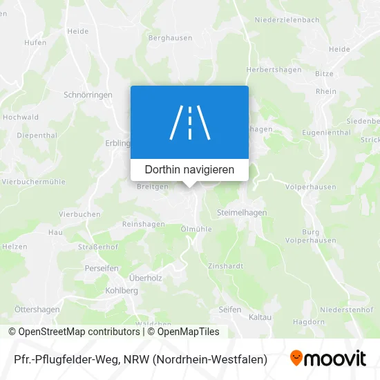 Pfr.-Pflugfelder-Weg Karte