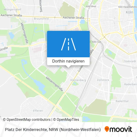 Platz Der Kinderrechte Karte