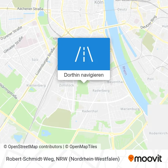 Robert-Schmidt-Weg Karte