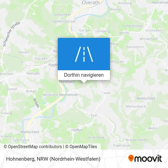 Hohnenberg Karte