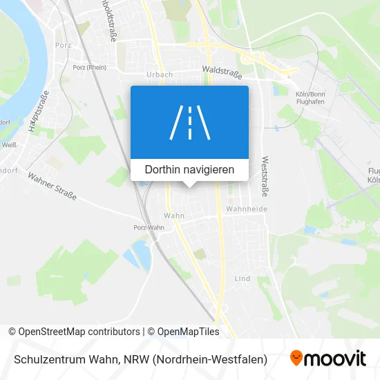 Schulzentrum Wahn Karte