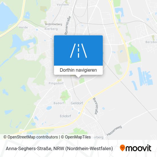 Anna-Seghers-Straße Karte