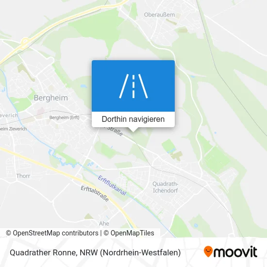 Quadrather Ronne Karte