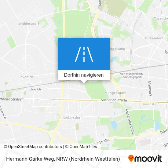 Hermann-Garke-Weg Karte