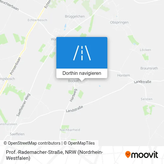 Prof.-Rademacher-Straße Karte