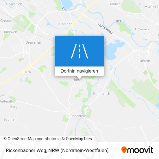 Rickenbacher Weg Karte