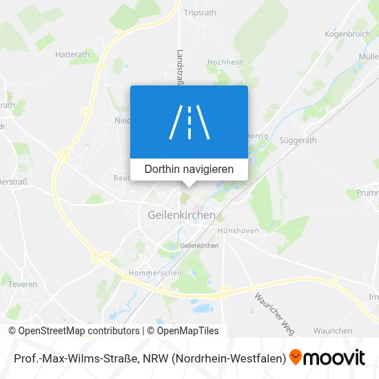 Prof.-Max-Wilms-Straße Karte